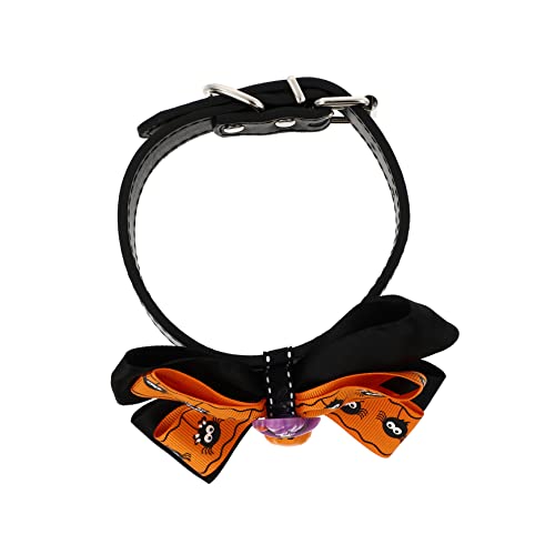 Parliky 1stück Halloween Hundehalsband Mit Verstellbarem Design Katzenhalsband Mit Glocke Und Fliege Halloween Haustierbedarf Für Kleine Hunde Und Katzen Für Partys Und Festlichkeiten Parliky 1stück Halloween Hundehalsband Mit Verstellbarem Design Katzenhalsband Mit Glocke Und Fliege Halloween Haustierbedarf Für Kleine Hunde Und Katzen Für Partys Und Festlichkeiten von Parliky