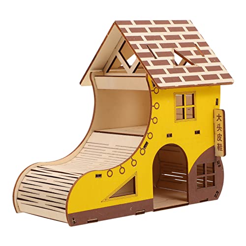 Parliky 1stück Kleintier Spielhaus Mehrkammern-hamsterhaus Aus Holz Für Zwerghamster Rennmäuse Und Andere Kleine Haustiere Fördert Spiel Und Bewegung Stressfreies Versteck Für Gesunde Parliky 1stück Kleintier Spielhaus Mehrkammern-hamsterhaus Aus Holz Für Zwerghamster Rennmäuse Und Andere Kleine Haustiere Fördert Spiel Und Bewegung Stressfreies Versteck Für Gesunde von Parliky