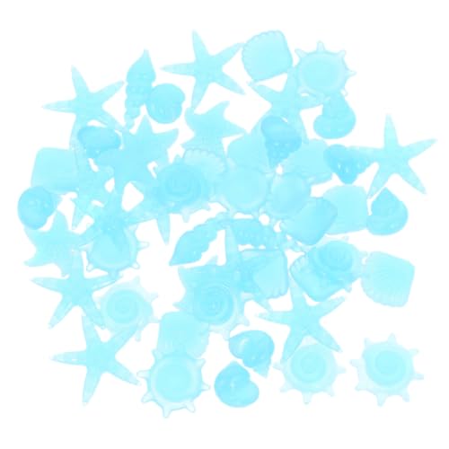 Parliky 100St Aquarium fluoreszierender Harzfelsen für Aquarien Aquarium leuchtender leuchtender Rock leuchtende Steine Badezimmerdekorationen dekorative Blumentopfkiesel Hülse von Parliky