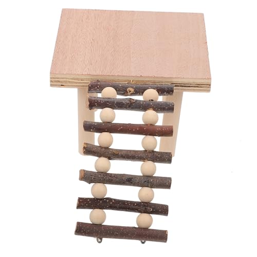 Parliky 1stück Hamster Kletterleiter Aus Holz Zwei Hamsterplattform Mit Sicherer Spielplatz Für Hamster Und Kleintiere Fördert Gesundheit Und Aktivität Parliky 1stück Hamster Kletterleiter Aus Holz Zwei Hamsterplattform Mit Sicherer Spielplatz Für Hamster Und Kleintiere Fördert Gesundheit Und Aktivität von Parliky