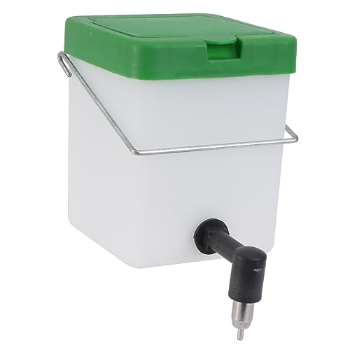 Parliky Wasserspender für Haustiere Tränke für Kaninchen automatischer Wasserbrunnen geruchslos einfach zu montieren weißer Wasserbehälter Parliky Wasserspender für Haustiere Tränke für Kaninchen automatischer Wasserbrunnen geruchslos einfach zu montieren weißer Wasserbehälter von Parliky