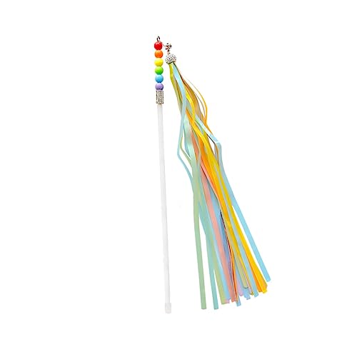 Parliky 1stück Cat Teaser Farbige Regenbogen-Tassel Katzenangel Interaktives Spielzeug Für Junge Mädchen Und Katzen Langer Fairy Stick Für Unterhaltung Und Stressabbau Parliky 1stück Cat Teaser Farbige Regenbogen-Tassel Katzenangel Interaktives Spielzeug Für Junge Mädchen Und Katzen Langer Fairy Stick Für Unterhaltung Und Stressabbau von Parliky