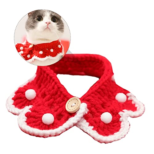 Parliky 1stück Katzenneckerchief Süßes Halstuch Für Katzen Entzückendes Futtertuch Atmungsaktive Und Bequeme Katzenbinde Für Alltag Und Feiertage von Parliky