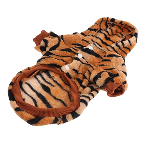Parliky Tiger Modell Haustierkleidung Für Kleine Hunde Wärmender Wintermantel Atmungsaktiver Hoodie Für Welpen Für Besondere Anlässe Und Fotografieren Parliky Tiger Modell Haustierkleidung Für Kleine Hunde Wärmender Wintermantel Atmungsaktiver Hoodie Für Welpen Für Besondere Anlässe Und Fotografieren von Parliky