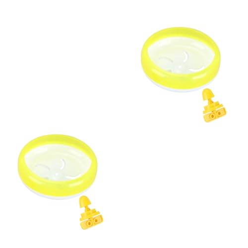 Parliky 2 Stück Leises Hamster-laufrad 14 cm Durchmesser Laufrad Aus Pp-Material Für Kleintiere Nicht-Design Sicher Für Die Füße Von Haustieren Parliky 2 Stück Leises Hamster-laufrad 14 cm Durchmesser Laufrad Aus Pp-Material Für Kleintiere Nicht-Design Sicher Für Die Füße Von Haustieren von Parliky