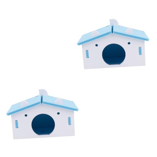 Parliky 2 Stücke Nest Hamster Schlafen Für Hamster Unterschlupf Für Haustier Käfig Parliky 2 Stücke Nest Hamster Schlafen Für Hamster Unterschlupf Für Haustier Käfig von Parliky