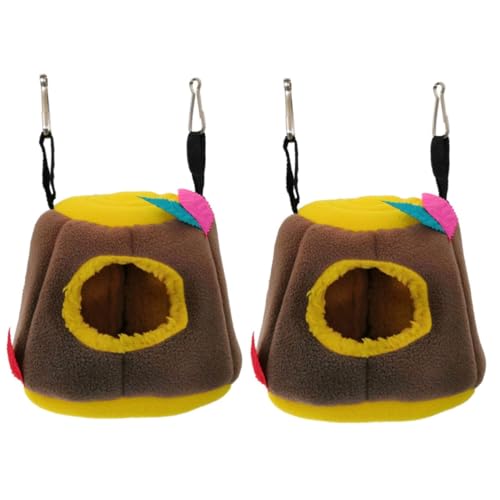 Parliky 2 Pcs Nette Hamster Hängematte Meerschweinchen Bett Hängen Nest Haustier Höhle Haustier Schlafen Bett Zufällig Parliky 2 Pcs Nette Hamster Hängematte Meerschweinchen Bett Hängen Nest Haustier Höhle Haustier Schlafen Bett Zufällig von Parliky