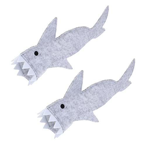 Parliky 2 Stücke Sharkanzug Entzückend Shark Form Kostü Wenig Haustier Kleidung Parliky 2 Stücke Sharkanzug Entzückend Shark Form Kostü Wenig Haustier Kleidung von Parliky