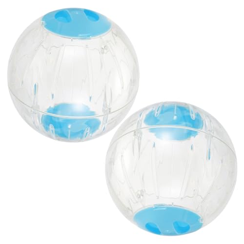 Parliky 2St Hamster-Gymnastikball Rennmaus-Gymnastikball Hamster Sportball Hamster Spielzeug Hamster zubehör Meerschweinchen kleine Tiere Gymnastikball Trainingsball für Rennmäuse STK von Parliky