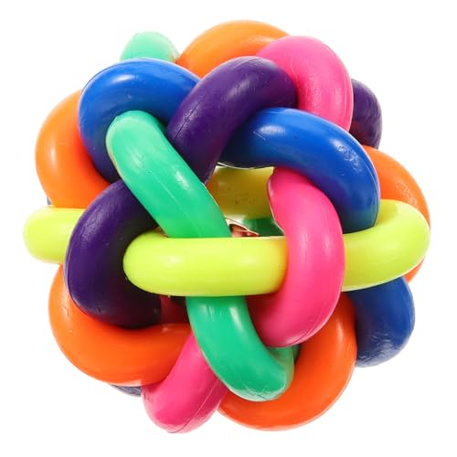 Parliky 2 Stücke Hund Gummi Spielzeug Mit Glocke Quietschende Spielzeug Für Hunde Welpen Kätzchen Spielen Zeit Parliky 2 Stücke Hund Gummi Spielzeug Mit Glocke Quietschende Spielzeug Für Hunde Welpen Kätzchen Spielen Zeit von Parliky
