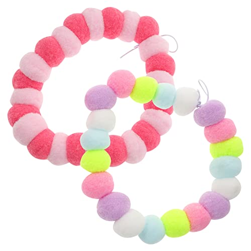 Parliky 2Stücke Teiliges Haustierhalsband mit Buntem Plüschball für Katzen und Welpen Elastisches und Leichtes Design Partys Hochzeiten und Outdoor Aktivitäten Parliky 2Stücke Teiliges Haustierhalsband mit Buntem Plüschball für Katzen und Welpen Elastisches und Leichtes Design Partys Hochzeiten und Outdoor Aktivitäten von Parliky