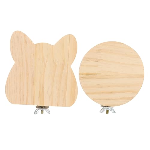 Parliky Papageienkäfig-Spielzeug 2er-Pack hölzerne Sprunggestelle für Vögel Hamsterkäfig-Plattformen natürliches Haustier-Vogelspielzeug Parliky Papageienkäfig-Spielzeug 2er-Pack hölzerne Sprunggestelle für Vögel Hamsterkäfig-Plattformen natürliches Haustier-Vogelspielzeug von Parliky