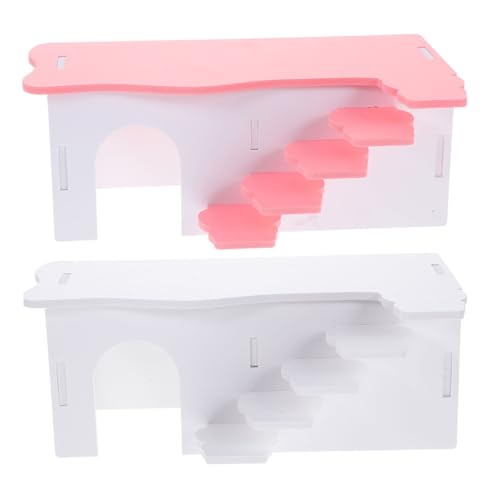 Parliky Meerschweinchenkäfig Hamster Spielzeug Meerschweinchen Verstecke Rattenhaus Haustier Versteck Mit Leiter Parliky Meerschweinchenkäfig Hamster Spielzeug Meerschweinchen Verstecke Rattenhaus Haustier Versteck Mit Leiter von Parliky