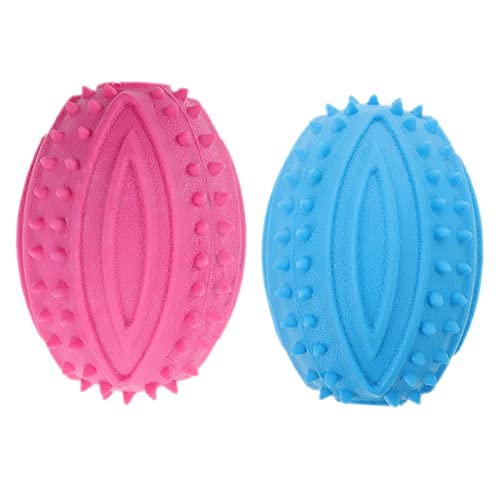 Parliky Quietschspielzeug Für Hunde 2er-Pack Hundespielzeugbälle Kauspielzeug Aus Gummi Für Den Täglichen Spielspaß Parliky Quietschspielzeug Für Hunde 2er-Pack Hundespielzeugbälle Kauspielzeug Aus Gummi Für Den Täglichen Spielspaß von Parliky