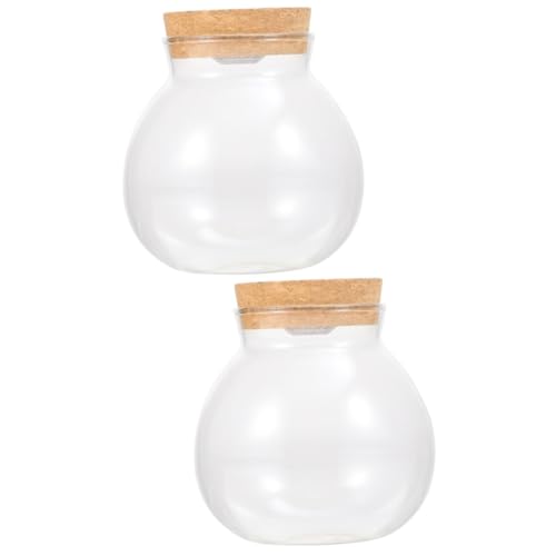 Parliky 2 Stücke Borosilikatglas Aquarium Landschaft Flasche Mit Licht Room Decor Parliky 2 Stücke Borosilikatglas Aquarium Landschaft Flasche Mit Licht Room Decor von Parliky