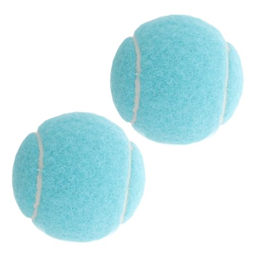 Parliky 2stücke Hochwertige Squeaky Tennisbälle Für Hunde Elastische Gummibälle Für Drinnen Und Draußen Für Spiel Und Training von Parliky
