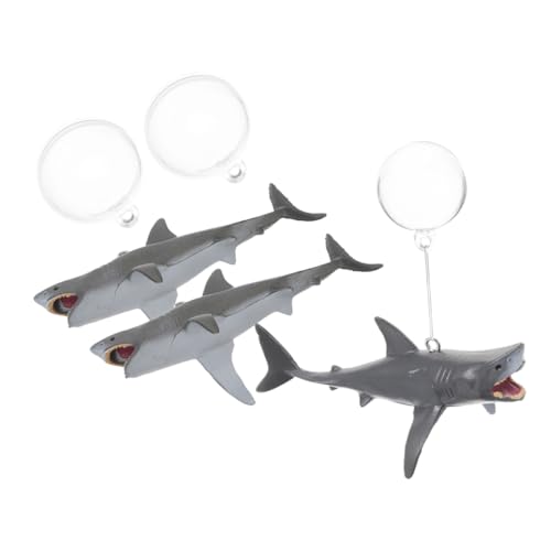 Parliky Lebendiger Hai Schwimmende Aquarium-Dekoration 3-teiliges Set Fischtank Treibende Fische Lichtecht Sicher für Fische Parliky Lebendiger Hai Schwimmende Aquarium-Dekoration 3-teiliges Set Fischtank Treibende Fische Lichtecht Sicher für Fische von Parliky