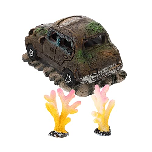 Parliky 3stücke Teiliges Fisch Tank Dekoration Mit Simulation Korallen Und Ornamenten Landschaftsdeko Für Aquarien Haltbarem Lebensecht Und Farbecht von Parliky