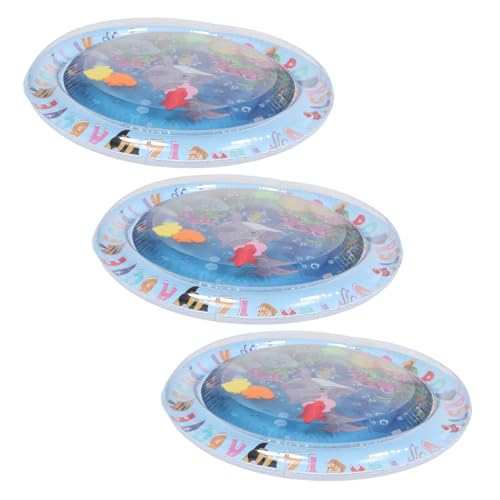 Parliky 3 Stücke Sensorische Wassermatte für Katzen und Haustiere Aufblasbares Kühlkissen mit Maritimem Design Interaktive Wasser-spielmatte für Drinnen und Draußen Leicht und Tragbar Parliky 3 Stücke Sensorische Wassermatte für Katzen und Haustiere Aufblasbares Kühlkissen mit Maritimem Design Interaktive Wasser-spielmatte für Drinnen und Draußen Leicht und Tragbar von Parliky