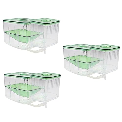 Parliky 3 Stücke Box Acryl Aquarium Fisch Züchter Box Fisch Tank Zucht Tank Isoliert Zucht Tank Für Fischeier von Parliky