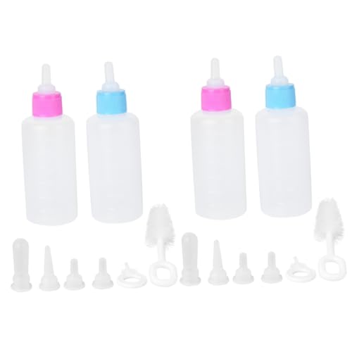 Parliky 4 Sets Haustier-stillflaschen-Set Katzen- Und Kätzchen-stillflasche 60 Ml Einfach Zu Fütterndes Haustier-fütterungsset Parliky 4 Sets Haustier-stillflaschen-Set Katzen- Und Kätzchen-stillflasche 60 Ml Einfach Zu Fütterndes Haustier-fütterungsset von Parliky