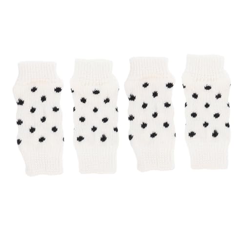 Parliky 4 Stück Cartoon-Socken hundesocken Dog Socks Tiermode Socken Pfotenschutz für Haustiere Hunde-Leggings sockenschuhe Hautfreundliche Haustiersocken hundebein socken Elasthan Weiß Parliky 4 Stück Cartoon-Socken hundesocken Dog Socks Tiermode Socken Pfotenschutz für Haustiere Hunde-Leggings sockenschuhe Hautfreundliche Haustiersocken hundebein socken Elasthan Weiß von Parliky