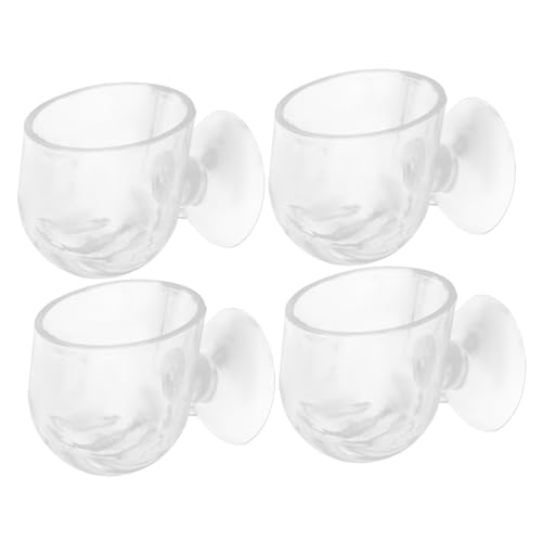 Parliky Aquarium Pflanzenhalter Tassen 4 Stück Acryl Aquarium Blumentopf Löcher Saughalterungen für Süßwasser Parliky Aquarium Pflanzenhalter Tassen 4 Stück Acryl Aquarium Blumentopf Löcher Saughalterungen für Süßwasser von Parliky
