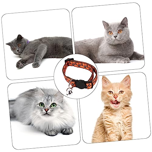 Parliky 4 Stück Haustierhalsband Reflektierendes Hundehalsband Halloween-hundehalsband Schnellverschluss Für Hundehalsbänder Haustier-Krawatte Kürbiskragen Kleines Haustier Stoff Schal Parliky 4 Stück Haustierhalsband Reflektierendes Hundehalsband Halloween-hundehalsband Schnellverschluss Für Hundehalsbänder Haustier-Krawatte Kürbiskragen Kleines Haustier Stoff Schal von Parliky