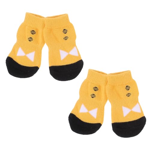 Parliky Bequeme hautfreundliche Haustiersocken Hundepfotensocken rutschfest für Welpen Größe L Parliky Bequeme hautfreundliche Haustiersocken Hundepfotensocken rutschfest für Welpen Größe L von Parliky