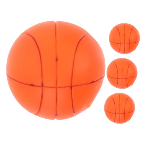 Parliky Kau- und Knisterspielzeug für Hunde Trainingsspielzeug für Haustiere 4 Stück Basketball Sportball für Hunde Parliky Kau- und Knisterspielzeug für Hunde Trainingsspielzeug für Haustiere 4 Stück Basketball Sportball für Hunde von Parliky