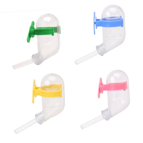 Parliky 4 Stück Teiliges Hamster Wasserspender Auslaufsicherer Geräuscharmer Trinkflasche für Kleintiere Wie Kaninchen und Hamster Bpa Frei mit Zufälliger Sprühdüsenfarbe Zufällige Farbe Parliky 4 Stück Teiliges Hamster Wasserspender Auslaufsicherer Geräuscharmer Trinkflasche für Kleintiere Wie Kaninchen und Hamster Bpa Frei mit Zufälliger Sprühdüsenfarbe Zufällige Farbe von Parliky