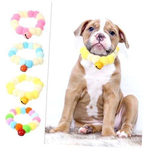 Parliky 4 Stück Teiliges Hunde mit Bunten Elastischen Plüsch glöckchen Verstellbar Bequem und Atmungsaktiv für Party Alltag und Kostümierungen Parliky 4 Stück Teiliges Hunde mit Bunten Elastischen Plüsch glöckchen Verstellbar Bequem und Atmungsaktiv für Party Alltag und Kostümierungen von Parliky