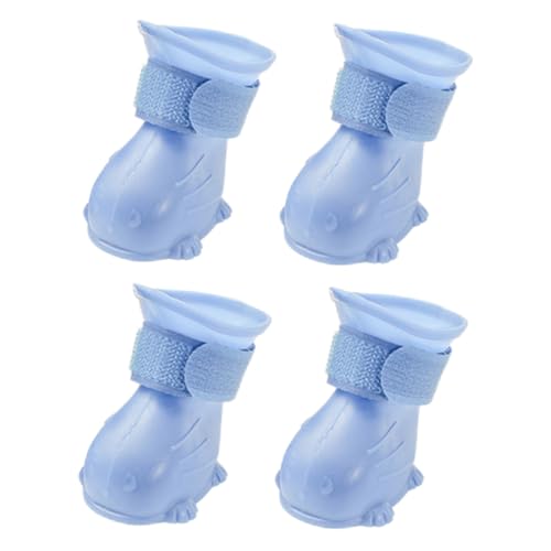 Parliky TEP-Material Regenstiefel für Hunde 4er-Pack wasserdicht rutschfest warm bequem für die Pfoten Parliky TEP-Material Regenstiefel für Hunde 4er-Pack wasserdicht rutschfest warm bequem für die Pfoten von Parliky