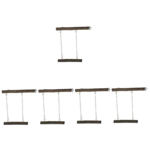 Parliky 5 Sets Vogel Papagei Schaukel Spielzeug Papagei Spielständer Sittich Spielzeug Für Käfig Vogel Spielzeug Für Sittiche Holz Vogel Sitzstange Schaukel Parliky 5 Sets Vogel Papagei Schaukel Spielzeug Papagei Spielständer Sittich Spielzeug Für Käfig Vogel Spielzeug Für Sittiche Holz Vogel Sitzstange Schaukel von Parliky