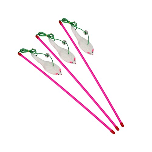 Parliky Katzenspielzeug 5er-Pack Plüsch- -Design Interaktives Spielzeug Katzenspielzeug Katzenangel Stick-Spielzeug Für Katzen Zufällige Farbe Parliky Katzenspielzeug 5er-Pack Plüsch- -Design Interaktives Spielzeug Katzenspielzeug Katzenangel Stick-Spielzeug Für Katzen Zufällige Farbe von Parliky