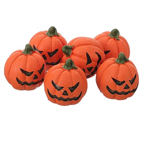 Parliky 6stücke Kürbis Figuren Halloween Deko Für Garten Aquarien Kreative Mikro-landschaftsornamente Langlebige Resin-Dekoration Für Partys Und Parliky 6stücke Kürbis Figuren Halloween Deko Für Garten Aquarien Kreative Mikro-landschaftsornamente Langlebige Resin-Dekoration Für Partys Und von Parliky
