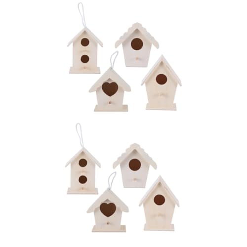 Parliky 8 STK zartes Nest vogelhäuser für Balkon Vogelhaus Dekoration Vogelhaus mit Spitzenverzierung nistkästen für vögel Vogelhausdekoration Vogelnest aus Holz Heimdekoration Hölzern Parliky 8 STK zartes Nest vogelhäuser für Balkon Vogelhaus Dekoration Vogelhaus mit Spitzenverzierung nistkästen für vögel Vogelhausdekoration Vogelnest aus Holz Heimdekoration Hölzern von Parliky