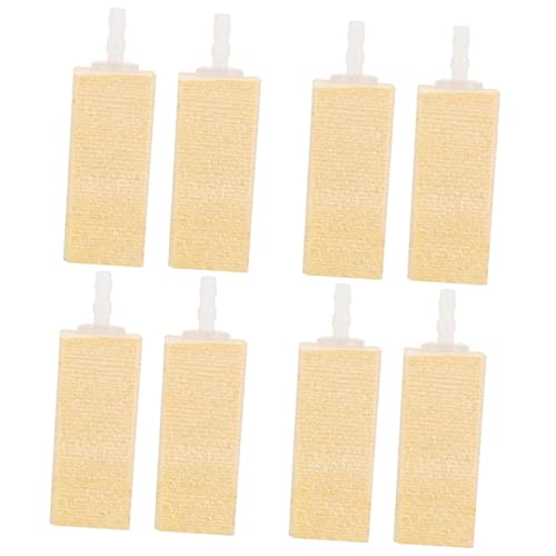 Parliky 4sets Aquarium Zubehör Protein Skimmer Air Bubbler Praktische Holz Bubbler Air Bubbler Stein 2 Stücke * 4 von Parliky