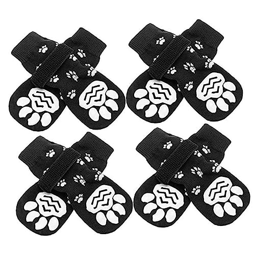 Parliky Haustiersocken-Set 8-teilig Wiederverwendbare Hundesocken Bequeme Baumwolle für saisonalen Schutz Parliky Haustiersocken-Set 8-teilig Wiederverwendbare Hundesocken Bequeme Baumwolle für saisonalen Schutz von Parliky