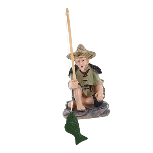 Parliky Hübsche -Modellierstatue aus PVC Mini- -Ornament für Miniatur-Landschaften und Aquarium- von Parliky