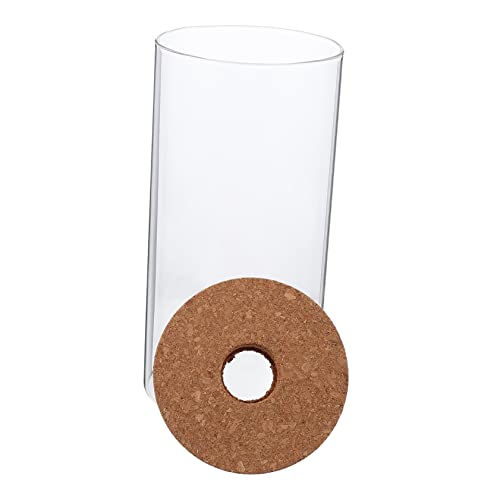 Parliky Landschaft Flasche Glas Moos Pflanze Vase Zylinder für Home Office Schlafzimmer von Parliky