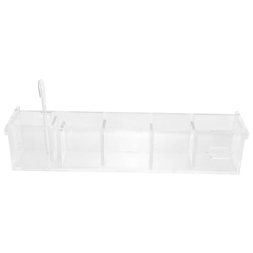 Parliky Aquarium Filter Box Multifunktionale Reinigung System für Fisch Tank Acryl Tropf Box Widerstand von Parliky
