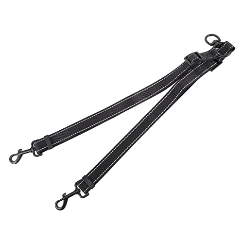 Parliky Doppelte Hundeleine Nylon Für Bequemes Tragbare Strapazierfähige Für Mittelgroße Und Kleine Hunde Für Outdoor-aktivitäten Und Training von Parliky
