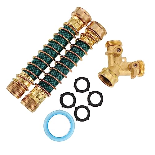 Parliky Gartenschlauch-Adapter-Set Y-schlauchverteiler Wasseranschluss für 2-Wege-verteiler Wasser Gartenschlauch 2-Wege-verteiler Y-verteiler Schlauch Parliky Gartenschlauch-Adapter-Set Y-schlauchverteiler Wasseranschluss für 2-Wege-verteiler Wasser Gartenschlauch 2-Wege-verteiler Y-verteiler Schlauch von Parliky