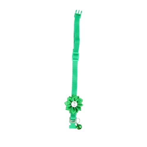 Parliky Glockenhalsband für Haustiere Verstellbares Haustierhalsband Niedliches für Welpenhalsbänder für kleine Welpen Wurfhalsbänder Welpenmarke Haustier-Blumen-Halskette Parliky Glockenhalsband für Haustiere Verstellbares Haustierhalsband Niedliches für Welpenhalsbänder für kleine Welpen Wurfhalsbänder Welpenmarke Haustier-Blumen-Halskette von Parliky