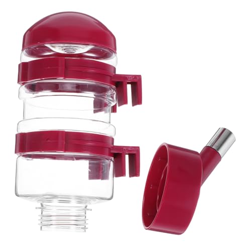 Parliky Hängende Automatische Haustier-wasserflasche, 400 Ml, Edelstahldüse, Wasserspender Mit Großer Kapazität Für Hunde Und Katzen, Platzsparend Parliky Hängende Automatische Haustier-wasserflasche, 400 Ml, Edelstahldüse, Wasserspender Mit Großer Kapazität Für Hunde Und Katzen, Platzsparend von Parliky