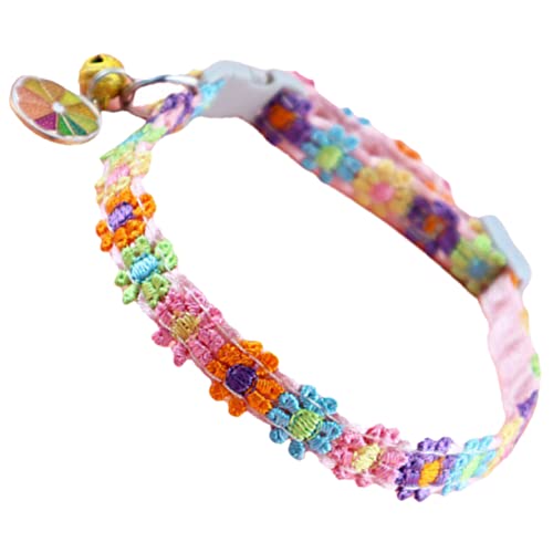Parliky Katzenhalsband Kätzchenhalsbänder Elastisch Verstellbares Design Dekoratives Spitzenblumen-welpenhalsband für Hunde Im Freien Parliky Katzenhalsband Kätzchenhalsbänder Elastisch Verstellbares Design Dekoratives Spitzenblumen-welpenhalsband für Hunde Im Freien von Parliky