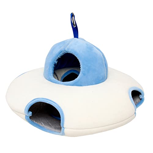 Parliky Warmes Hamsterhausbett Bequemes Schlafnest in Käfigform für Haustiere Parliky Warmes Hamsterhausbett Bequemes Schlafnest in Käfigform für Haustiere von Parliky