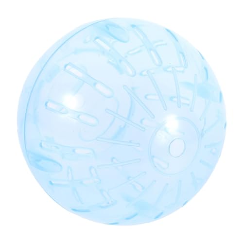 Parliky Platzsparender Gymnastikball für Hamster 12 cm blau Laufball für Zwerghamster Laufbälle Haustier-Spielspielzeug Parliky Platzsparender Gymnastikball für Hamster 12 cm blau Laufball für Zwerghamster Laufbälle Haustier-Spielspielzeug von Parliky