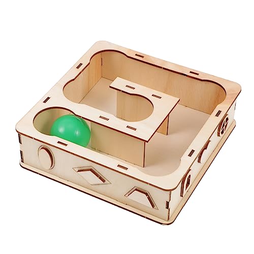 Parliky Haustier Käfig Spielzeug Hamster Labyrinth Natürliche Hamster Spielzeug Übung Kompakte von Parliky